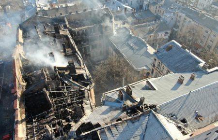 Пожежі в Одеському коледжі присвоїли статус НС регіонального рівня