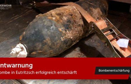 У Лейпцизі евакуювали близько 10 тисяч людей, аби знешкодити бомбу часів Другої світової