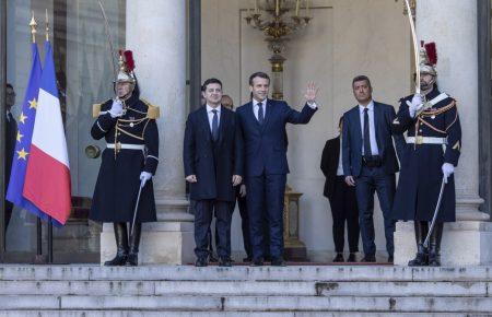 Зустріч Зеленського з Макроном завершилась — Офіс президента