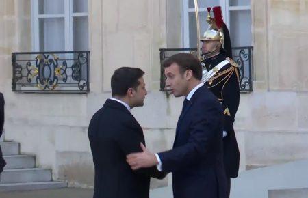 Зеленський прибув до Єлисейського палацу для участі у «нормандській зустрічі»