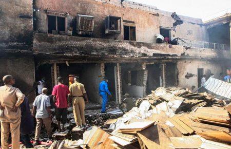 У Судані під час пожежі на фабриці 26 людей загинули, понад 130 постраждали