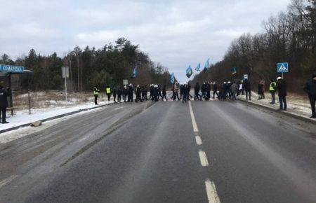 Гірники «Львіввугілля» перекрили міжнародну трасу