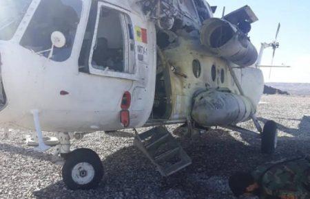 В Афганістані збили військовий вертоліт, постраждав екіпаж з України