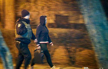 Справа Шеремета: у Києві вночі проводили слідчий експеримент із підозрюваною Кузьменко