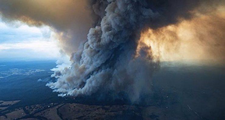 Лісові пожежі в Астралії: дим дістався Чилі та Аргентини