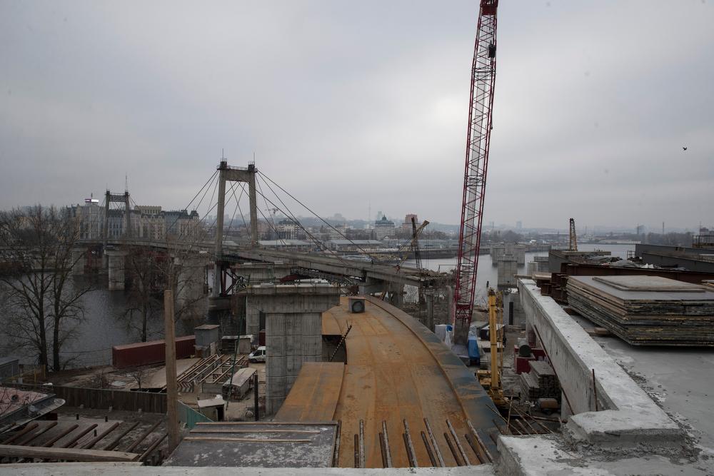 Автосполучення через Подільсько-Воскресенcький міст відкриють до кінця року — Кличко