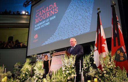 У Канаді пройшли заходи зі вшанування пам'яті загиблих унаслідок збиття літака МАУ