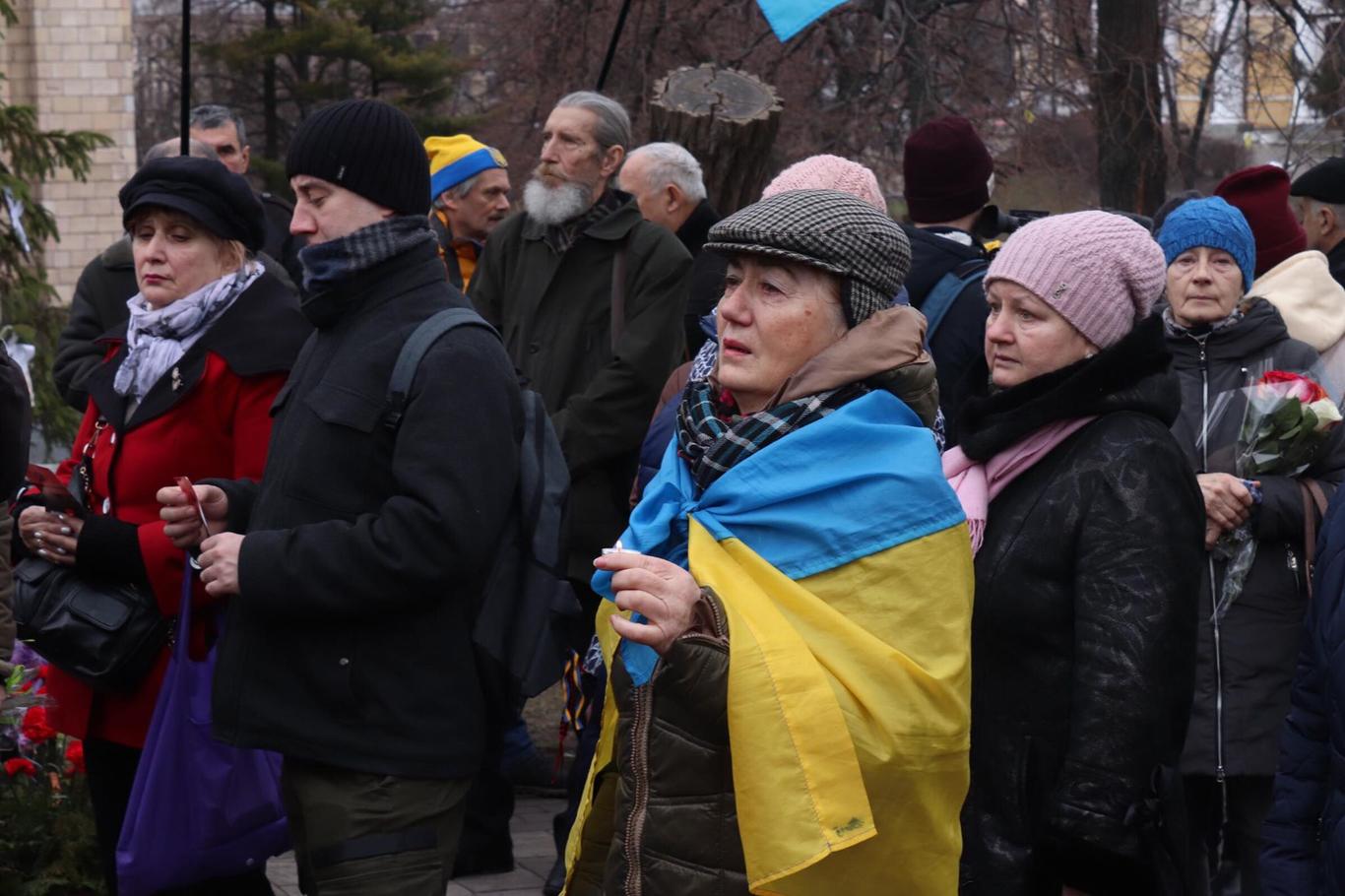 «Когда будут наказаны убийцы?»: под Офисом президента митинговали родственники Героев Небесной сотни