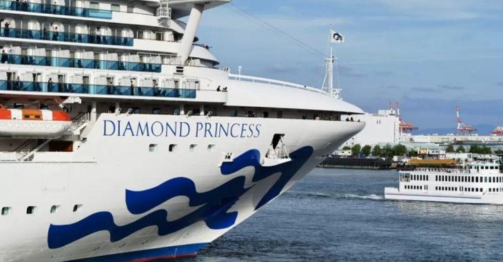 На круїзному кораблі Diamond Princess захворіли на коронавірус ще 44 людини
