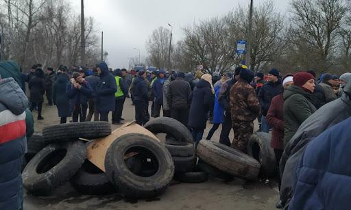 Серед протестувальників у Нових Санжарах могли бути і не місцеві — джерело