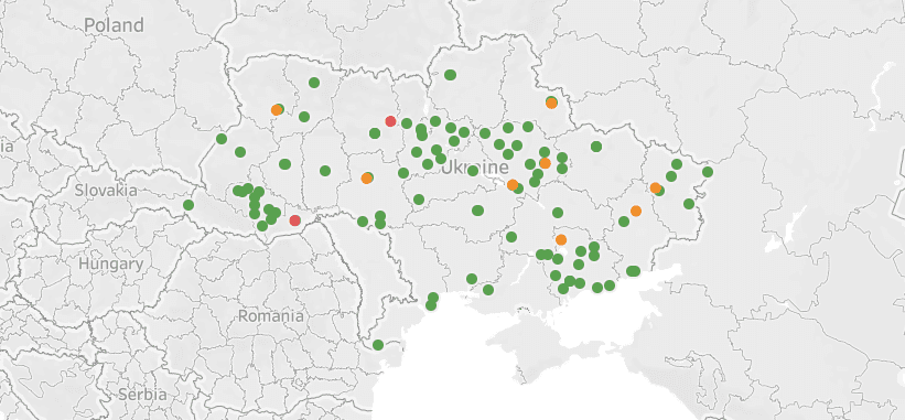 В Україні запрацював сервіс для відстеження поширення коронавірусу