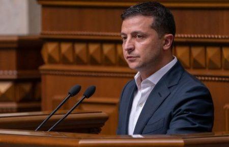 Президент у Раді розповідає про недоліки уряду Гончарука