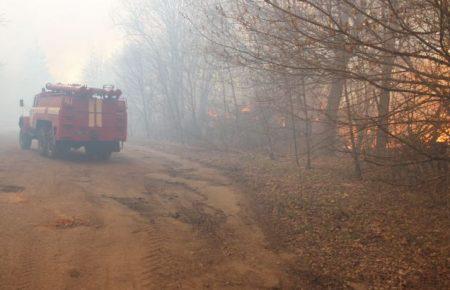 Збитки від пожежі у Чорнобильській зоні попередньо оцінюють у десятки млн грн