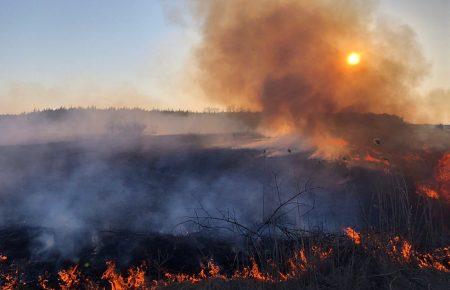 У Чорнобильській зоні досі намагаються загасити пожежу