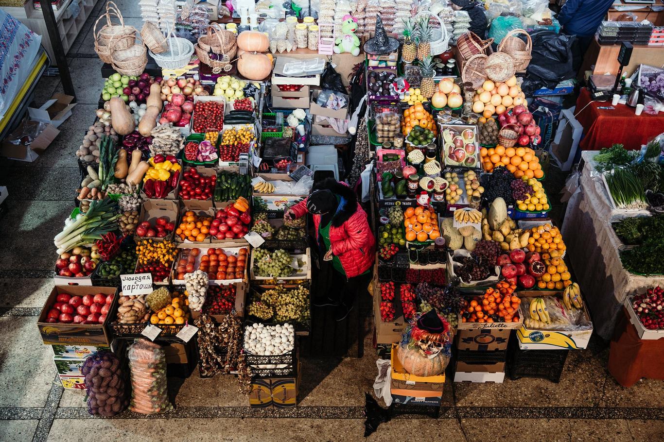С завтрашнего дня в Украине могут возобновить работу 872 продовольственных рынка