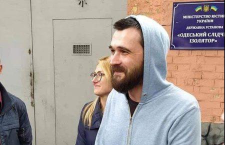 Пожежа у коледжі Одеси: підозрюваний Андрій Хаєцький вийшов із СІЗО