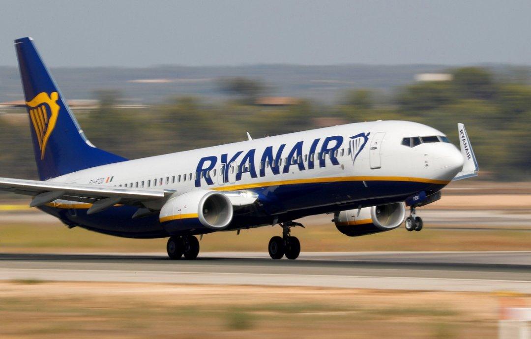 Літак Ryanair вилетів з Мінська до Вільнюса