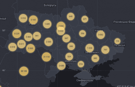 В Україні за добу виявили 673 нових випадки COVID-19