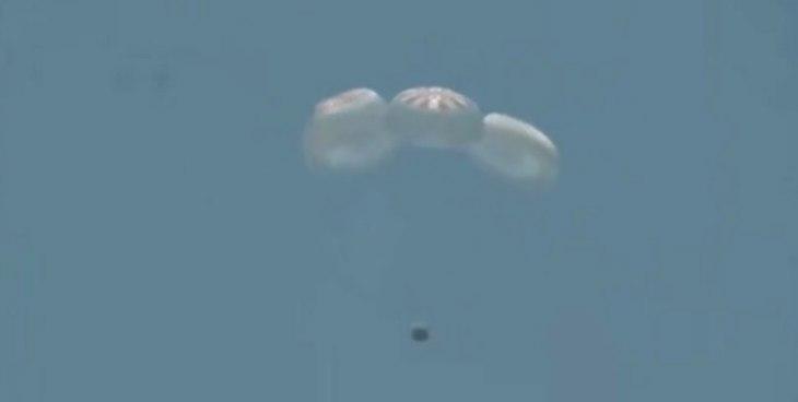 Космічний апарат Crew Dragon повернувся із МКС на Землю