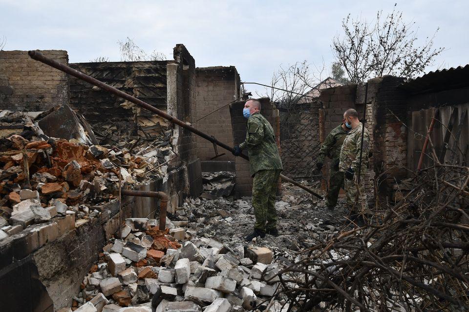 У пожежах на Луганщині загинули десятеро людей — МВС