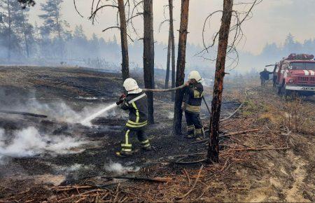 Поліція відкрила 11 кримінальних проваджень за фактами пожеж на Луганщині