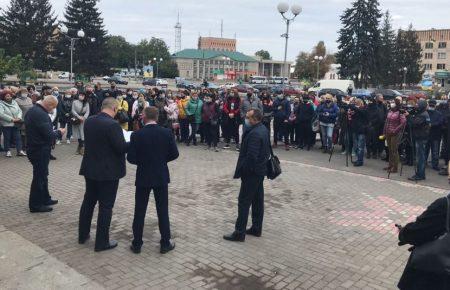 На Черкащині провели акцію протесту проти посилення карантинних обмежень