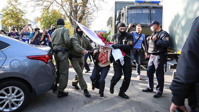 В Беларуси задержали более 580 протестующих