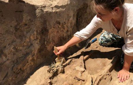 На Хортиці знайшли поховання скіфського воїна