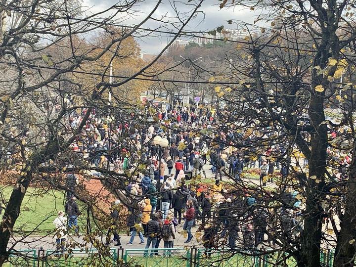 До Мінська стягують бронетехніку перед акцією протесту