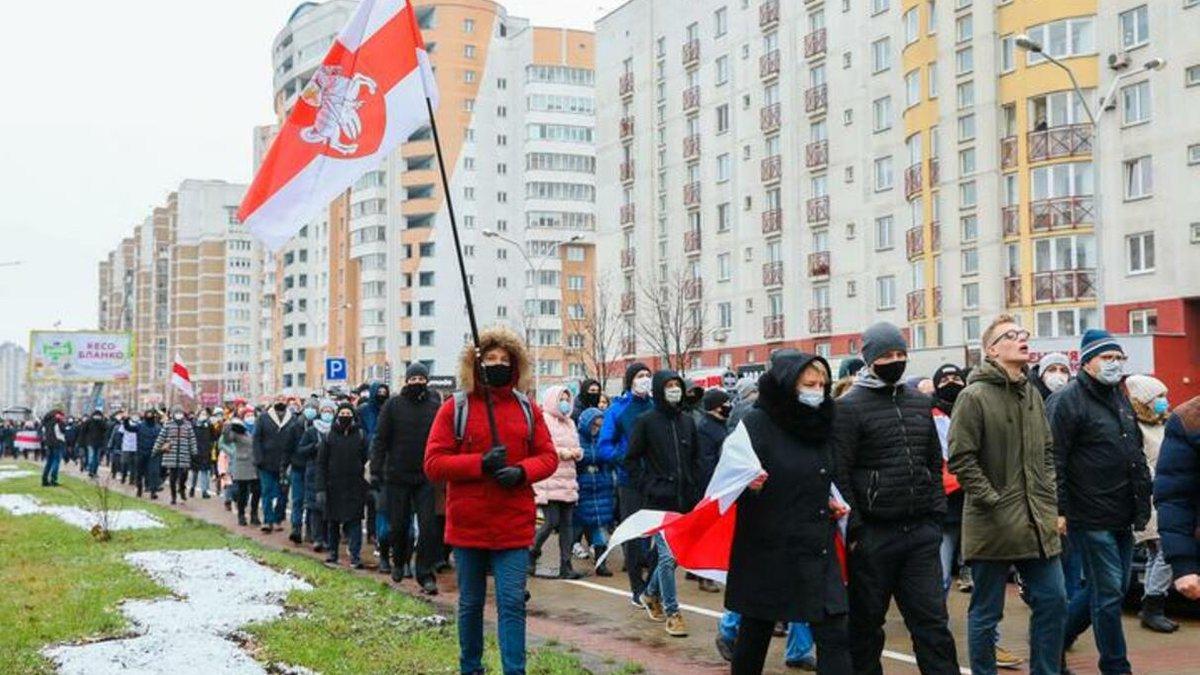 У Білорусі на акціях протесту затримали понад 100 людей — правозахисники