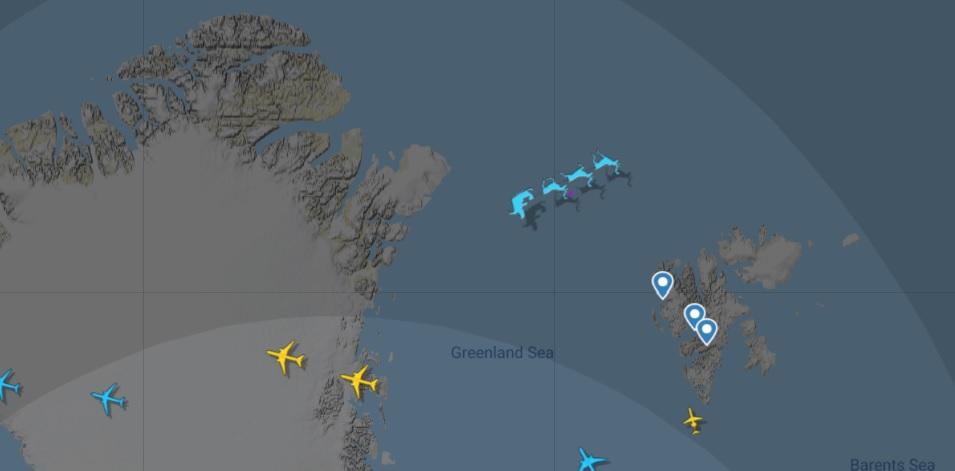 Flightradar начал отслеживать санки Санта-Клауса