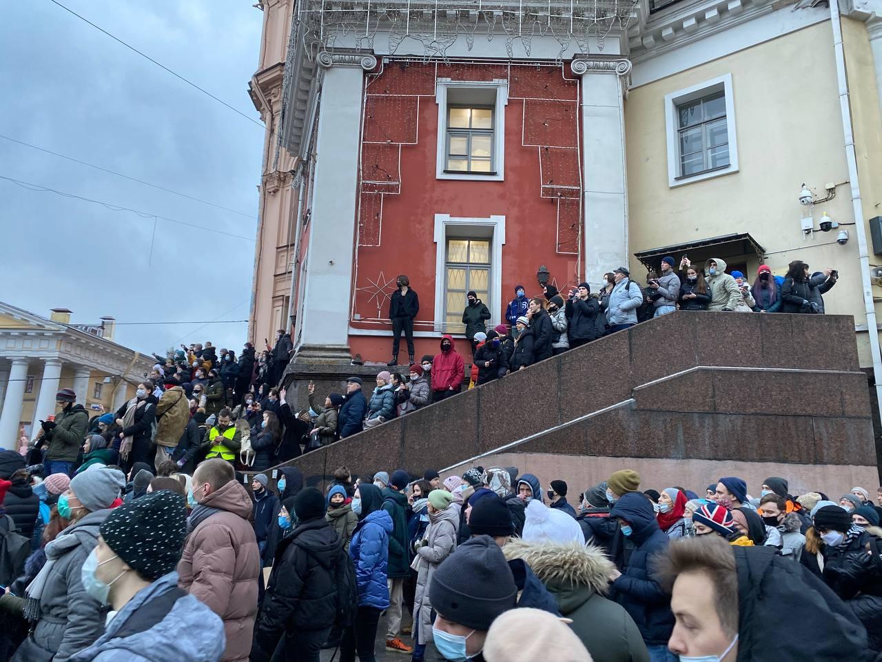 Протести у Росії: затримали понад 1600 людей (фото,відео)