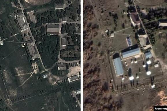 Украинский космический центр обнародовал доказательства наращивания военного присутствия РФ в Крыму