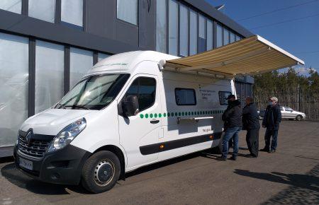 У Щасті запрацював мобільний сервісний центр МВС