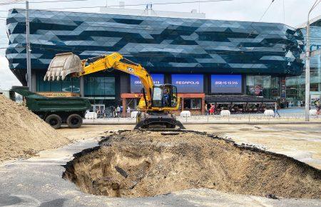 Прорыв трубы возле Ocean Plaza произошел во время гидравлических испытаний — Пелипишин