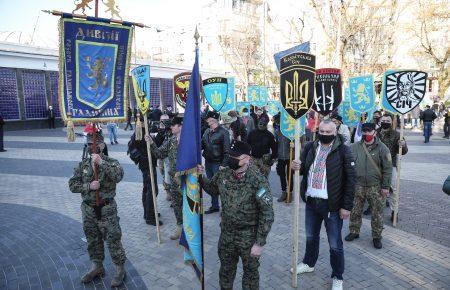 Акція до річниці дивізії СС «Галичина» була заявлена як патріотичний марш вишиванок — КМДА