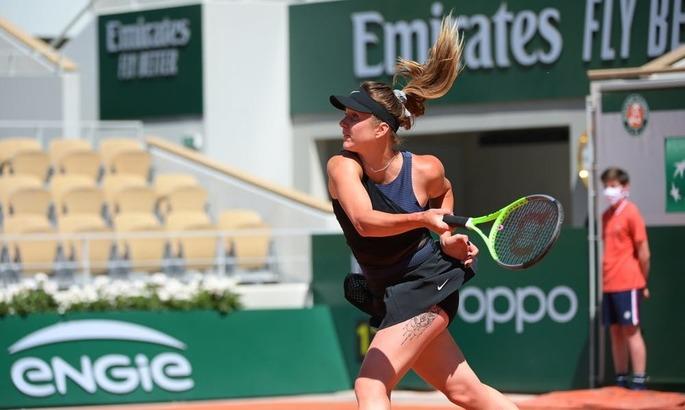 Еліна Світоліна вийшла у третє коло Відкритого чемпіонату Франції з тенісу