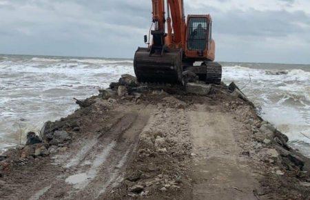 На Одещині на території нацпарку незаконно будують причал