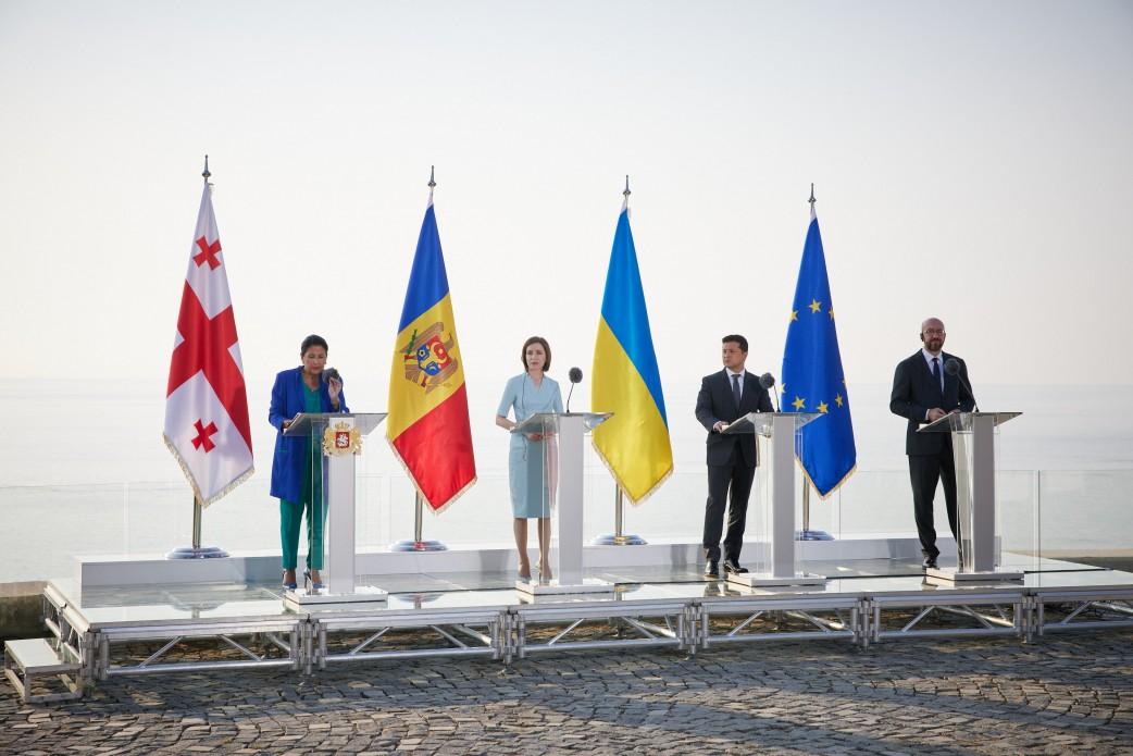 Україна, Грузія та Молдова ухвалили Батумську декларацію