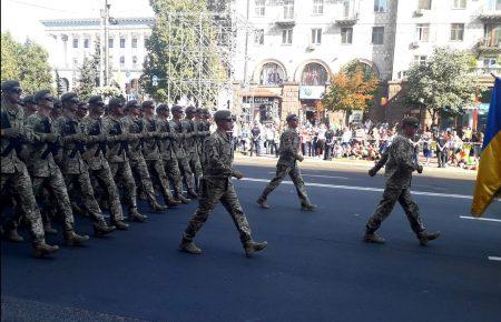 На Крещатике в Киеве проходит вторая репетиция парада ко Дню независимости (видео)