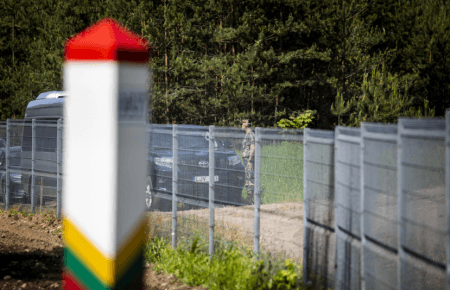 Прикордонники Литви повідомили про постріли на кордоні з Білоруссю
