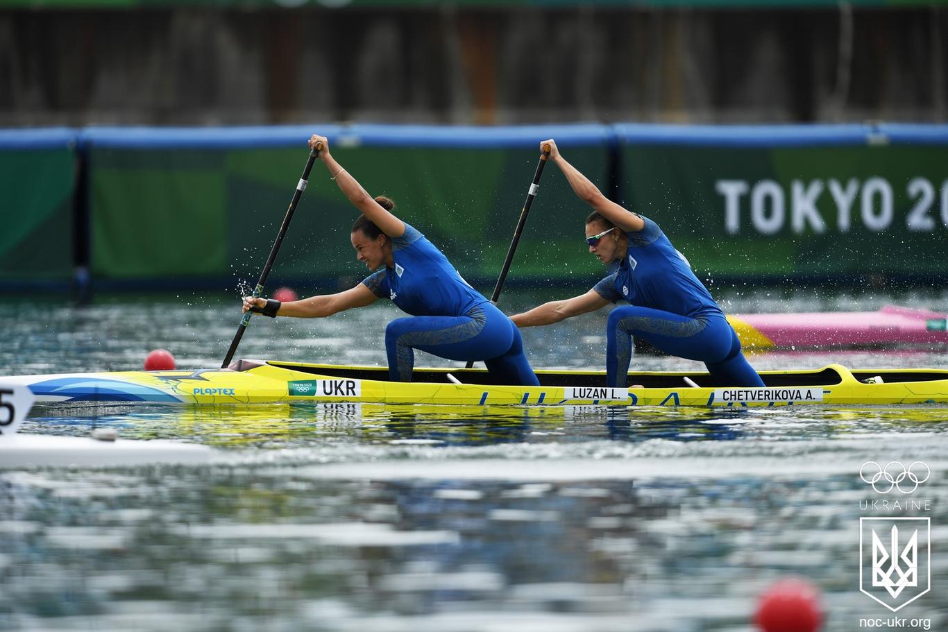 Представниці України виграли «срібло» Олімпіади в каное-двійці