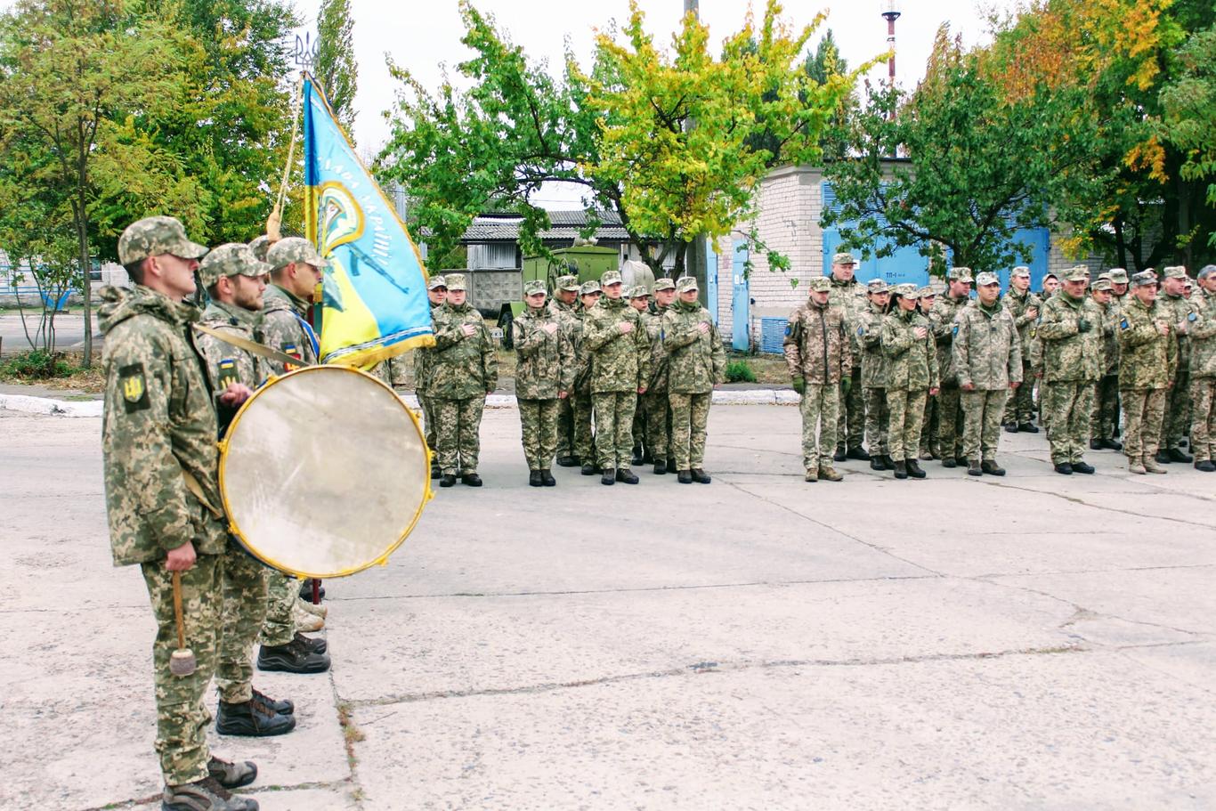 Усі учасники першого на Луганщині військового параду 14 жовтня — вакциновані — Гайдай