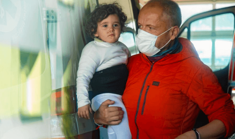 На білорусько-польському кордоні знайшли дворічну сирійську дівчинку