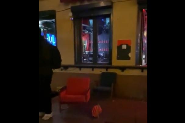 У Києві біля МВС влаштували акцію протесту через напад на «Хвильовий»