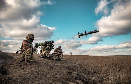 ЗСУ провели практичні навчання на полігоні із застосуванням Javelin