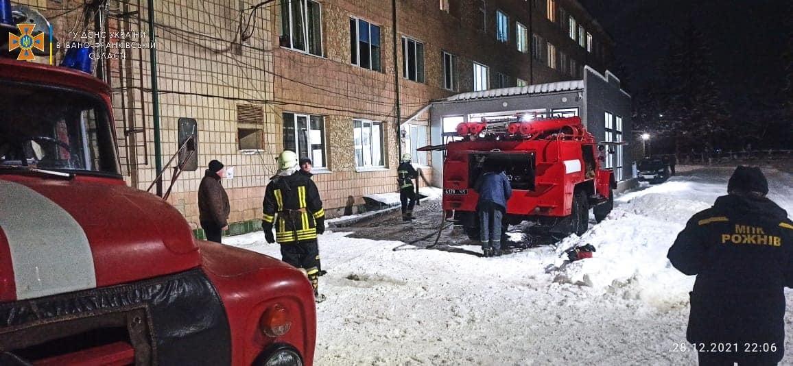 Пожежа у Косівській лікарні: троє хворих загинули, ще трьох — врятували