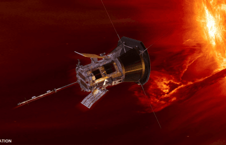 Впервые солнечный зонд NASA «коснулся» Солнца