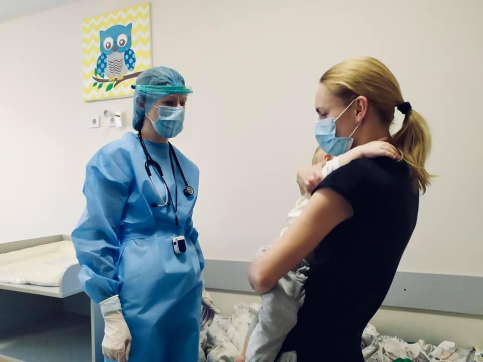 В Первом ТМО Львова растет количество госпитализированных пациентов с COVID-19, в частности, детей