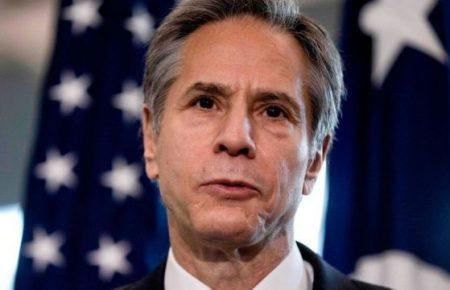 Блінкен заявив, що введення санкцій проти Росії зараз недоцільне